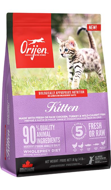 Orijen, Kitten, sucha karma dla kociąt, 1,8 kg