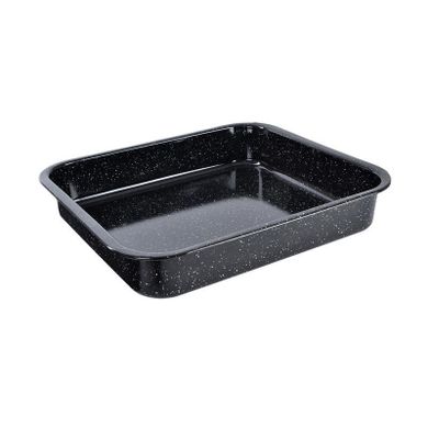 Orion, blacha, brytfanna emaliowana, 34-24-4,5 cm