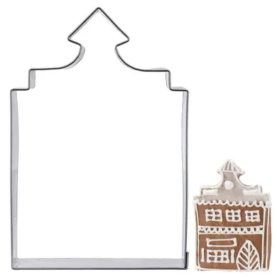Orion, domek, wykrawacz do ciastek, stalowy, 10 cm