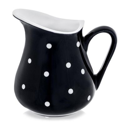 Orion, dzbanek ceramiczny, czarny, 480 ml