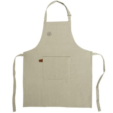 Orion, fartuch kuchenny, bawełniany, wiązany, zielony