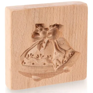 Orion, foremka do ciastek, drewniana, dzwoneczki, 10-10 cm