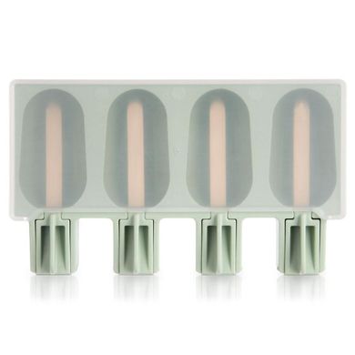 Orion, forma do lodów silikonowa z pokrywką, zielona