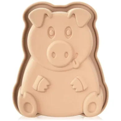 Orion, forma do pieczenia, silikonowa, świnka, 18-14,5-4,5 cm