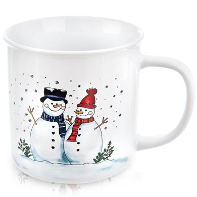 Orion, kubek ceramiczny, bałwan, 470 ml