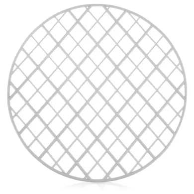 Orion, mata do zlewu, okrągła, szara, 32,5 cm