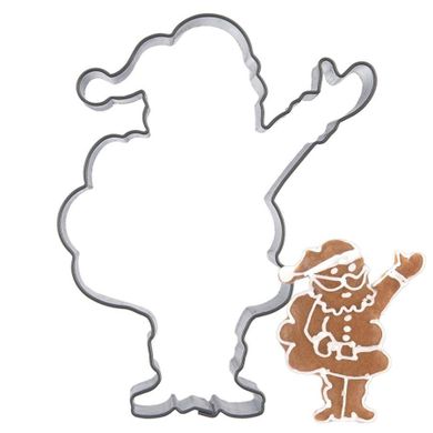 Orion, Mikołaj, wykrawacz do ciastek, stalowy, 7,3 cm