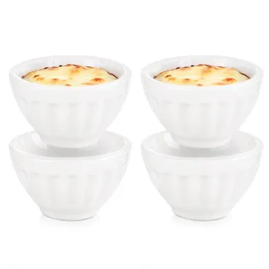Orion, miseczki na przekąski ceramiczne, 6 cm, 40 ml, 4 szt.