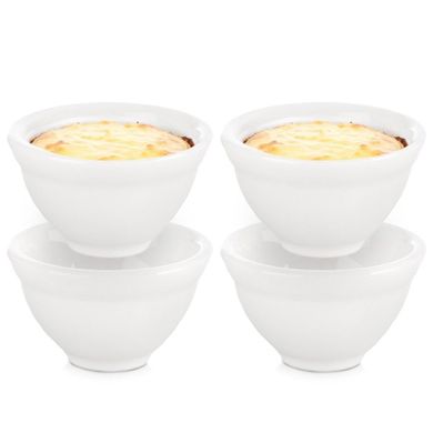 Orion, miseczki na przekąski, ceramiczne, 6 cm, 40 ml, 4 szt.