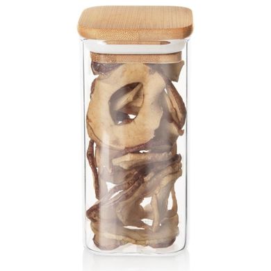 Orion, pojemnik na produkty sypkie, szklany z pokrywką i uszczelką 320 ml