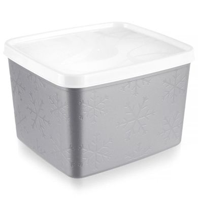 Orion, pojemnik na żywność z pokrywką, szary, 1,1 l