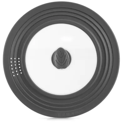 Orion, pokrywka, szklana/silikonowa, uniwersalna, 24/26/28 cm