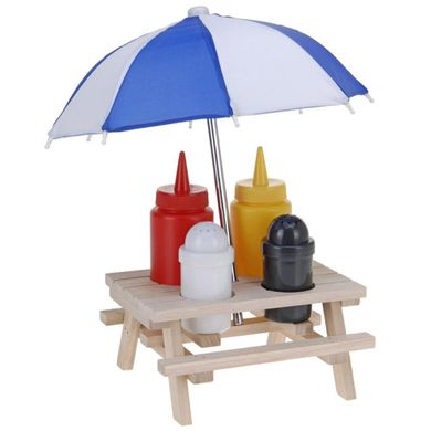 Orion, przyprawnik na sól pieprz ketchup, piknik