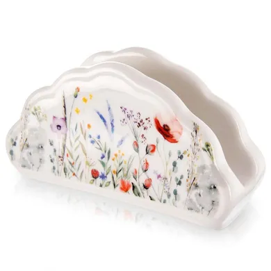 Orion, serwetnik porcelanowy, Maki, 13-4.5-7 cm