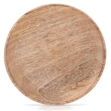 Orion, talerz do serwowania drewniany, mango, 20 cm