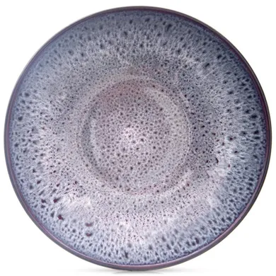 Orion, talerz obiadowy głęboki, ceramiczny, fioletowy, glaze 20,5 cm, 900 ml