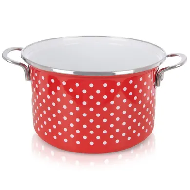 Orion, Tecka, garnek emaliowany, 22 cm, 4l