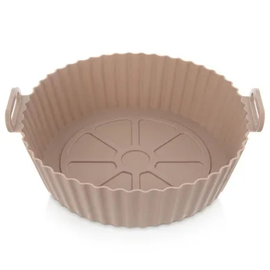 Orion, wkład do frytkownicy beztłuszczowej, silikonowy, beżowy, 23 cm