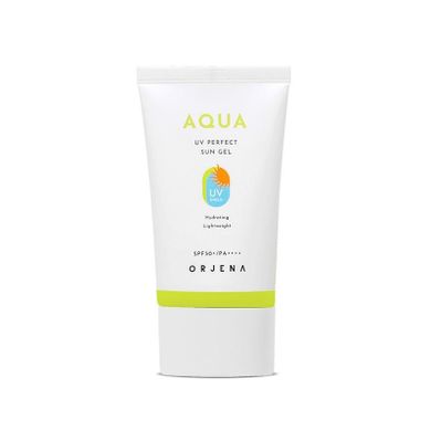 Orjena, Aqua UV Perfect Sun, krem-żel przeciwsłoneczny, SPF50+ uva i uvb, 50 ml