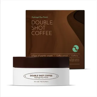 Orjena, eye patch, hydrożelowe płatki pod oczy, double shot coffee, 90 g