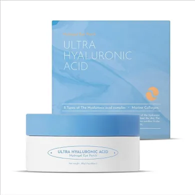 Orjena, eye patch, hydrożelowe płatki pod oczy, ultra hyaluronic acid, 90 g