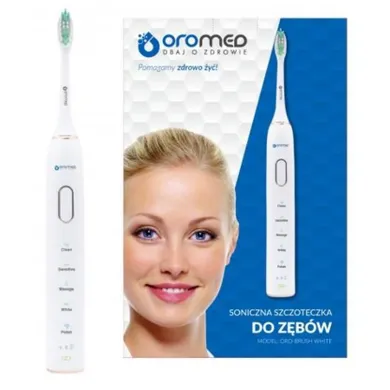 Oromed, Oro-Brush, szczoteczka soniczna, White