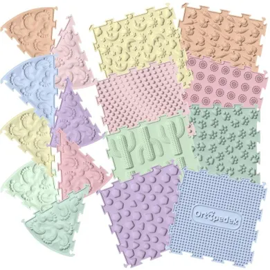 Ortopedek, maty sensoryczne, 16 elementów