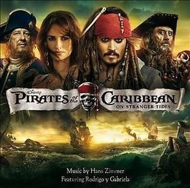 OST. Pirates of the Caribbean 4: On Stranger Tides. CD