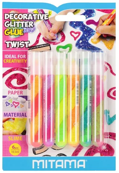 Otar, Twist, klej z brokatem, 6-10,5 ml
