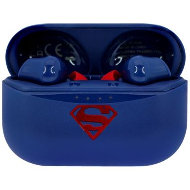 OTL Technologies, Superman, słuchawki douszne TWS, niebieskie