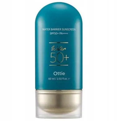 Ottie, Water 50+, nawilżający krem z filtrem przeciwsłonecznym, SPF50+ PA++++, 60 ml