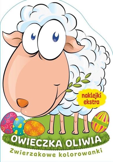 Owieczka Oliwia. Zwierzakowe kolorowanki