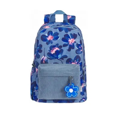 Oxford, Bloom, plecak szkolny, 2-komorowy, niebieski