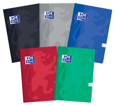 Oxford, Esse, brulion B5, 96 kartek, w kratkę, z marginesem, 1 szt.