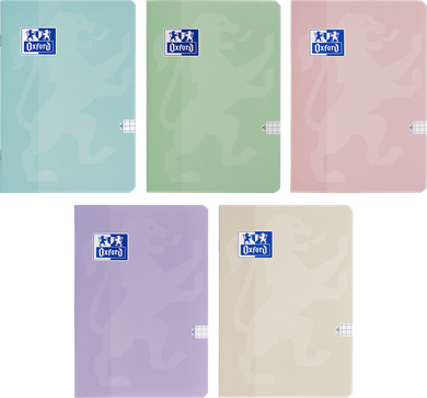 Oxford, Touch, zeszyt, A4, 60 kartek, kratka, pastel, 1 szt.