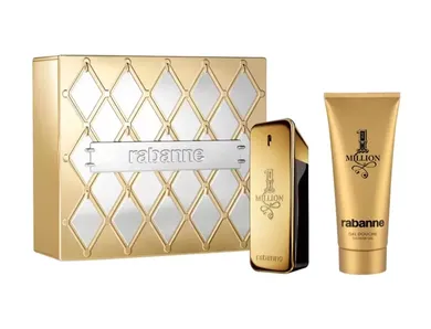 Paco Rabanne, 1 Million, zestaw: woda toaletowa, 100 ml + żel pod prysznic, 100 ml