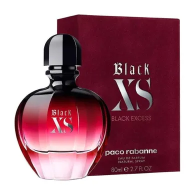 Paco Rabanne, Black XS For Her, woda perfumowana, spray, 80 ml