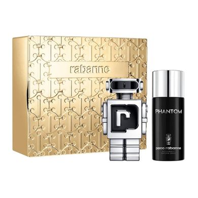 Paco Rabanne, Phantom, zestaw: woda toaletowa, spray, 100 ml + dezodorant, spray, 150 ml