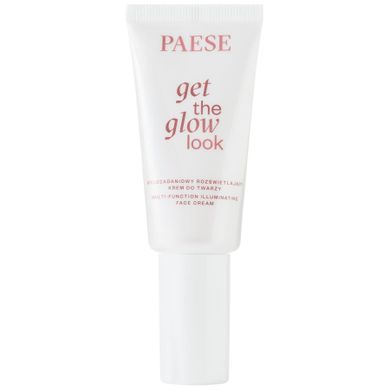 Paese, Get The Glow Look, wielozadaniowy rozświetlający krem do twarzy, 30 ml