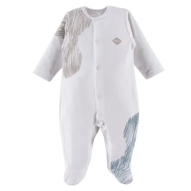 Pajac chłopięcy, biały, Eevi