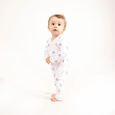 Pajac chłopięcy, biały, Nicol