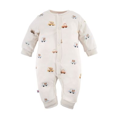 Pajac chłopięcy, ecru, Eevi