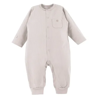 Pajac dziecięcy, prążkowany, beżowy, Eevi