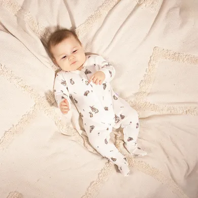 Pajac dziewczęcy, beżowy, Nicol