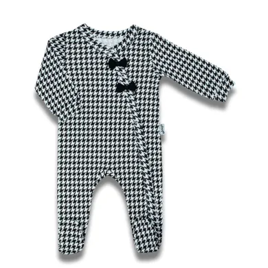 Pajac dziewczęcy, biało-czarny, Nicol