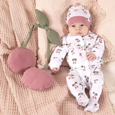 Pajac dziewczęcy, biały, Nicol