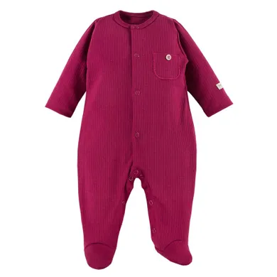 Pajac dziewczęcy, bordowy, kieszonka, Eevi