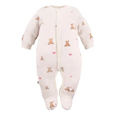 Pajac dziewczęcy, ecru, Eevi