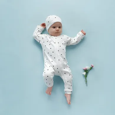 Pajac dziewczęcy, ecru, Pinokio