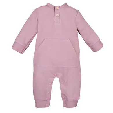 Pajac dziewczęcy, fioletowy, kangurek, Eevi